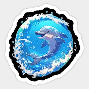 dolphin Sticker